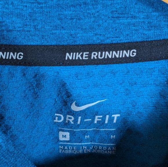 Nike Running Women's Cropped Style Sweatshirt Teal Color Size Medium - Picture 4 of 12